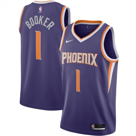Camiseta Hombre NBA Phoenix Suns Devin Booker 1 2020-21 Nike Icon Edition Swingman